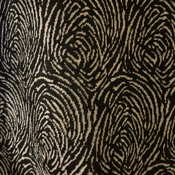 Lyse Spenard stretchy black and white pencil skirt 1990s y2k - Picture 2 of 6